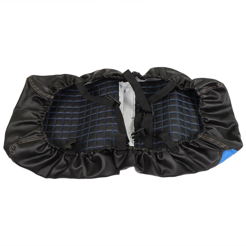 DURAFORCE Universal Blue Golf Cart Rear Seat Cover Set for Club Car EZGO Yamaha