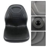 DURAFORCE Skid Steer Black Bucket Seat for John Deere 240 250 315 328D 332 7775