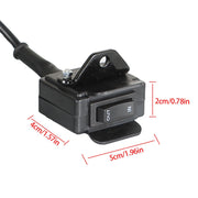 DURAFORCE 12V Winch Rocker Switch Handlebar Control & Bracket for KFI WARN ATV New