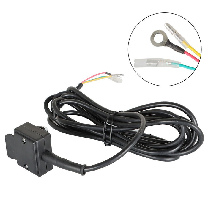 DURAFORCE 12V Winch Rocker Switch Handlebar Control & Bracket for KFI WARN ATV New