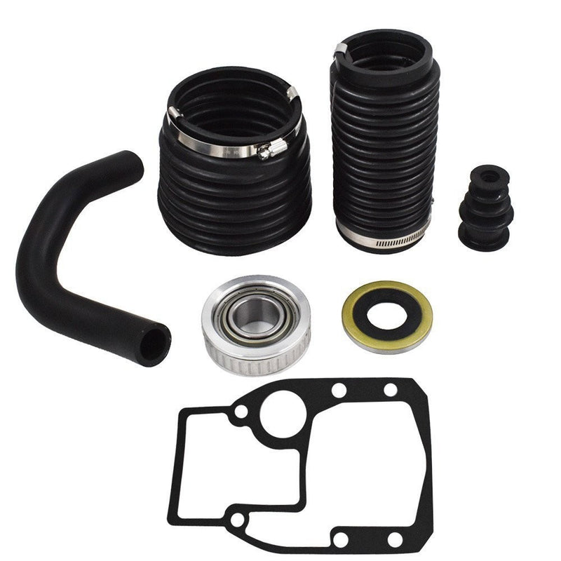 DURAFORCE OMC Cobra Transom Repair Kit Rubber Bellows Water Hose Gimbal Seal