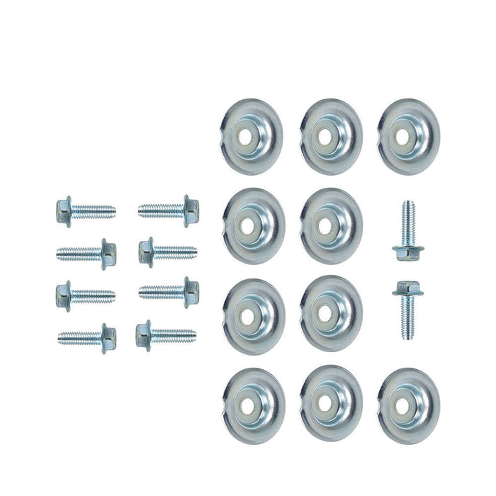 DURAFORCE 10Pcs Skid Plate Washers Bolts for Polaris RZR 1000 900 800 570 XP Turbo General