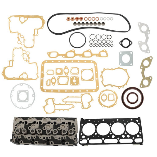 DURAFORCE Bobcat Kubota 753 763 773 V2203 Cylinder Head + Full Gasket Kit 19077-03048