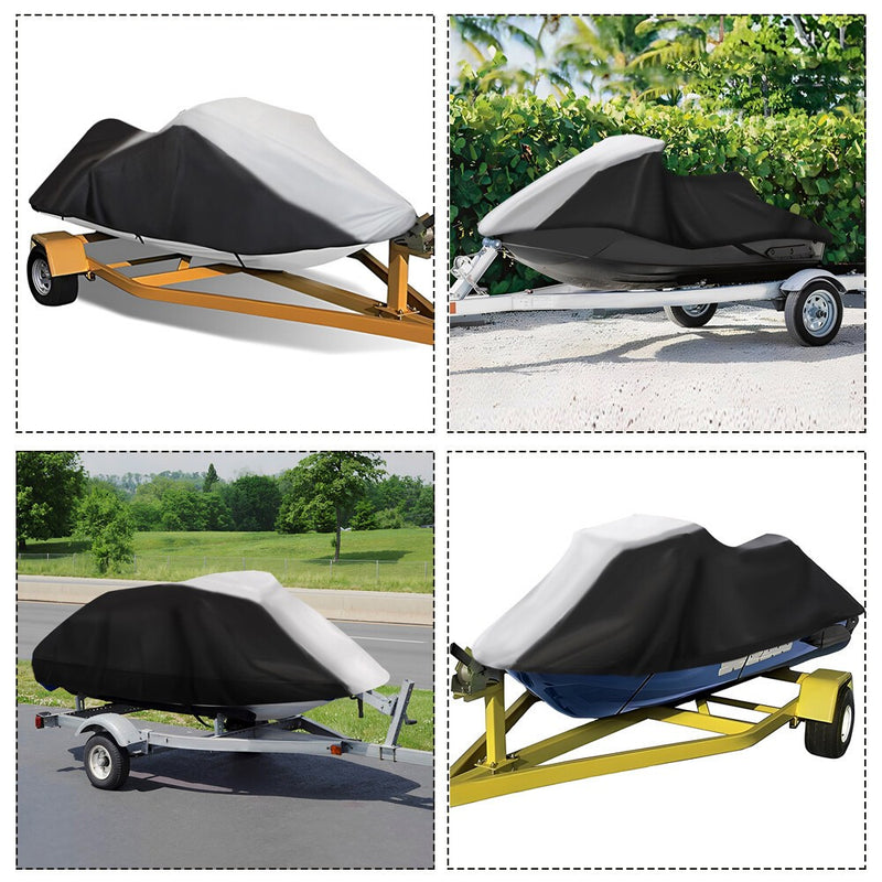 DURAFORCE 600D Heavy Duty Polyester Trailerable Jet Ski PWC Cover
