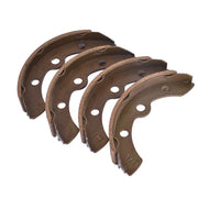 DURAFORCE 4PCS Golf Cart Brake Shoes for Club Car DS & Precedent 1995+