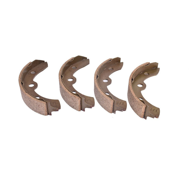 DURAFORCE 4PCS Golf Cart Brake Shoes for Club Car DS & Precedent 1995+