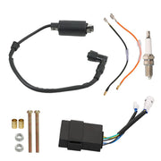 DURAFORCE Kawasaki Bayou 300 KLF300B 1988-2004 Ignition Coil CDI Spark Plug Kit USA