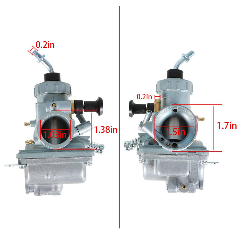 DURAFORCE New Carburetor for Suzuki Quadrunner LT250E 250 1985-1987 LT250EF 2x4 Carburetor