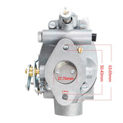 DURAFORCE Carburetor Kit for Massey Ferguson MF TE20 TO20 TO30 Tractor 181644M1 Hardware