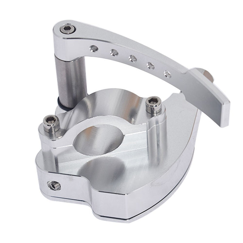 DURAFORCE Yamaha YFZ Raptor 350 660 700 Silver Billet Thumb Throttle Assembly Banshee