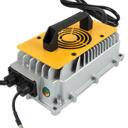 DURAFORCE 48V 15A Golf Cart Charger for EZGO Club Car Yamaha O-Type Terminal Compatible