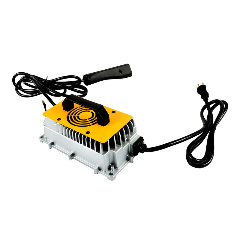 DURAFORCE 18A 48V Golf Cart Battery Charger for EZ-Go RXV TXT with Triangular Plug