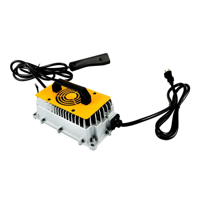 DURAFORCE 18A 48V Golf Cart Battery Charger for EZ-Go RXV TXT with Triangular Plug