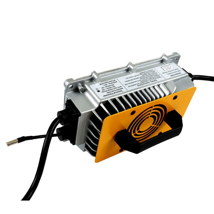 DURAFORCE 18A 48V Golf Cart Battery Charger for EZ-Go RXV TXT with Triangular Plug