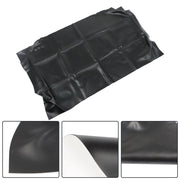 DURAFORCE Black Front Seat Cover for 1982-2000.5 Club Car DS Golf Cart PU Leather