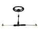 DURAFORCE 110cc Go Kart Steering Wheel Assembly Steel Gear Rack Pinion Set Unused