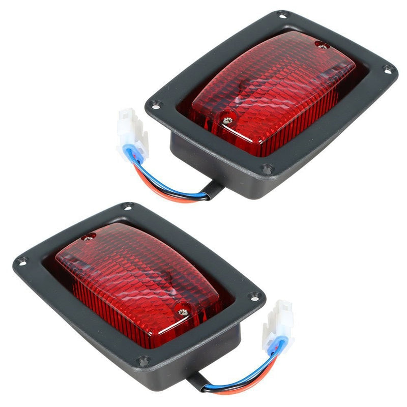 DURAFORCE Club Car DS 1982+ LED Tail Light Kit 2x 3-Wire Taillights Golf Cart
