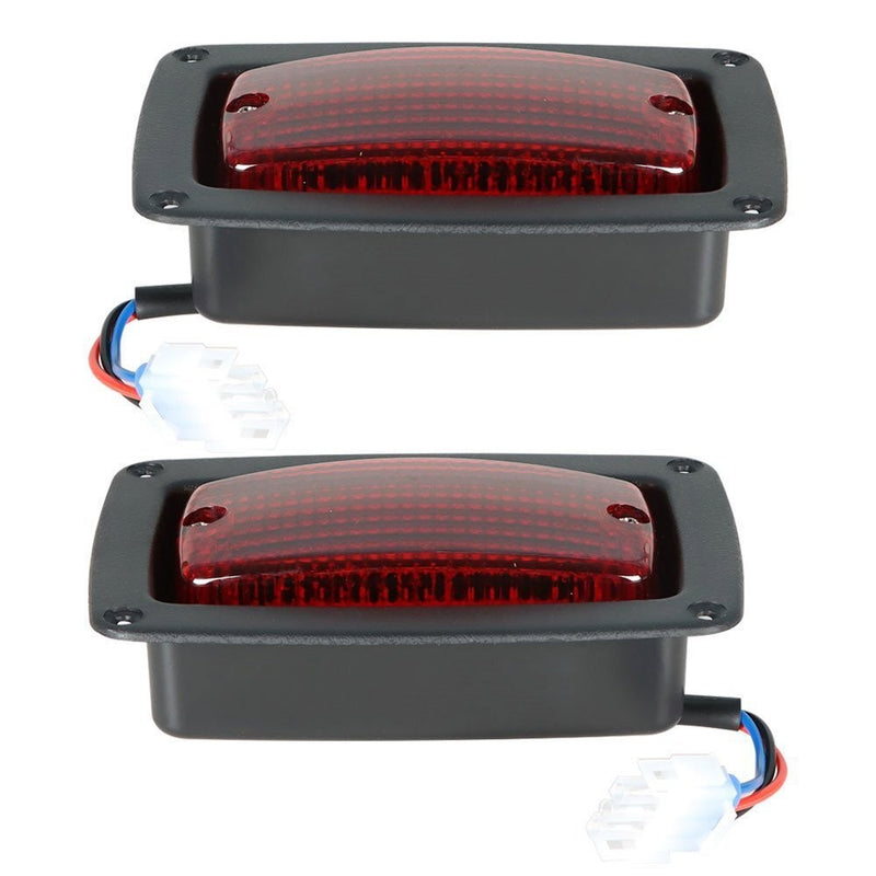 DURAFORCE Club Car DS 1982+ LED Tail Light Kit 2x 3-Wire Taillights Golf Cart