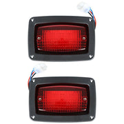 DURAFORCE Club Car DS 1982+ LED Tail Light Kit 2x 3-Wire Taillights Golf Cart