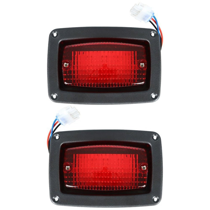 DURAFORCE Club Car DS 1982+ LED Tail Light Kit 2x 3-Wire Taillights Golf Cart