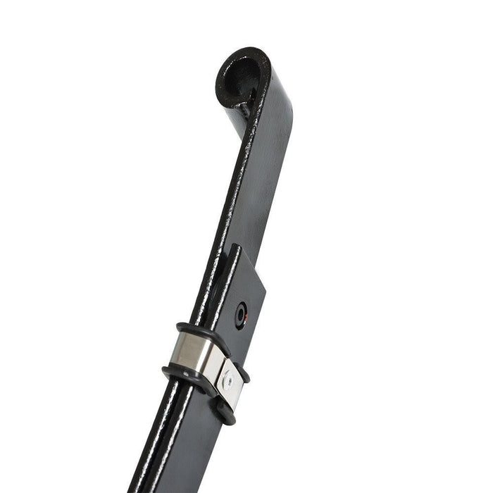 DURAFORCE 2x Black Rear Leaf Springs for EZGO TXT 1996-2013 Golf Cart Heavy Duty