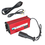 DURAFORCE Club Car 48V 10A Golf Cart Battery Charger with Round 3-Pin Plug