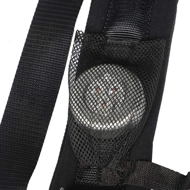 DURAFORCE 4 Pack 4-Point 2" Padded Seat Belt Harness Black for Polaris RZR XP S 4 1000