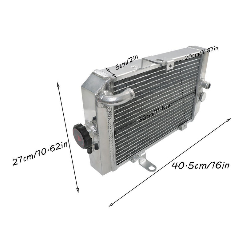 DURAFORCE Aluminum Radiator for Yamaha Raptor 660R SE 2005 ATV Replacement Part