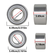 DURAFORCE Polaris Sportsman 400-800 Front & Rear Wheel Bearings Replacement Set