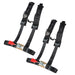 DURAFORCE 2 Pack 2" 4 Point Harness for Polaris RZR Can-Am Maverick 900 1000 Turbo S XP 4