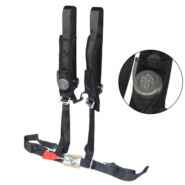 DURAFORCE 2 Pack 2" 4 Point Harness for Polaris RZR Can-Am Maverick 900 1000 Turbo S XP 4