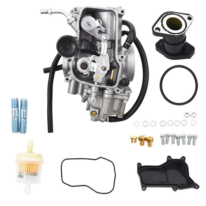 DURAFORCE Yamaha Big Bear 350 YFM350U Kodiak YFM400FW Carburetor & Intake Manifold Fit
