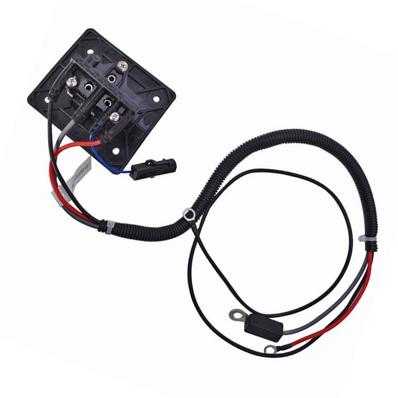 DURAFORCE 602529 EZGO TXT RXV 48V Golf Cart Charger Receptacle Replacement Part