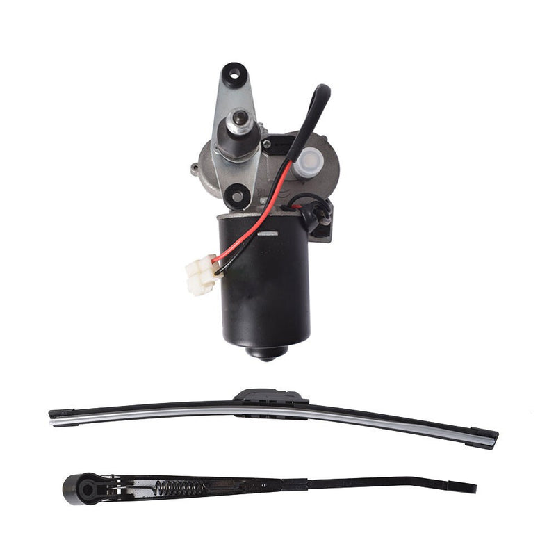 DURAFORCE 12V Electric Windshield Wiper Motor Kit for Polaris RZR Kawasaki Can Am X3 UTV