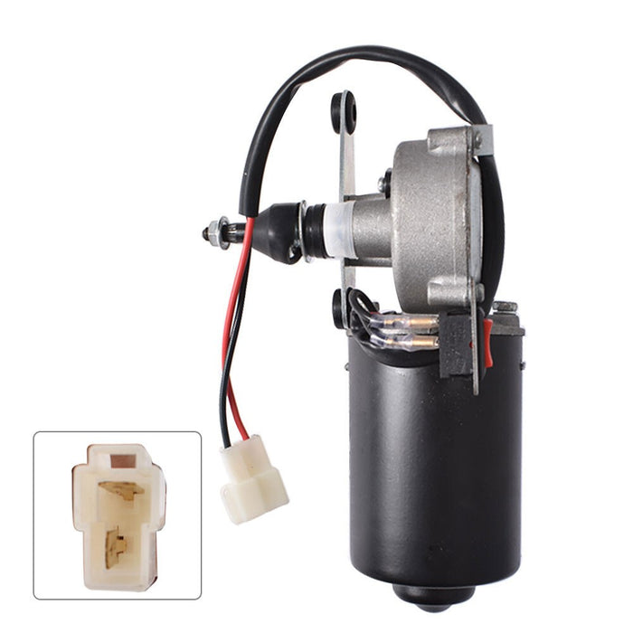 DURAFORCE 12V Electric Windshield Wiper Motor Kit for Polaris RZR Kawasaki Can Am X3 UTV