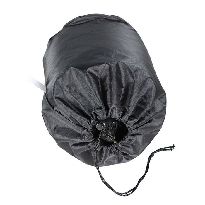 DURAFORCE 14ft Jon Boat Cover 70in 210D Black Waterproof 425x190cm Durable Protector