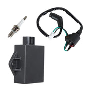 DURAFORCE Polaris Hawkeye 300 4X4 2007 CDI Box Ignition Coil & Spark Plug 3089978