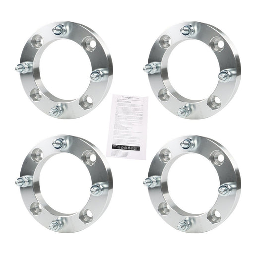 DURAFORCE 4x 1" Wheel Spacers for Bombardier Outlander 330 2003-2010 4x137 M10x1.25 Silver