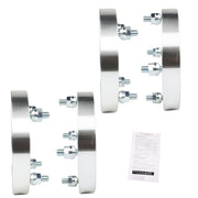 DURAFORCE 4x 1" Wheel Spacers for Bombardier Outlander 330 2003-2010 4x137 M10x1.25 Silver