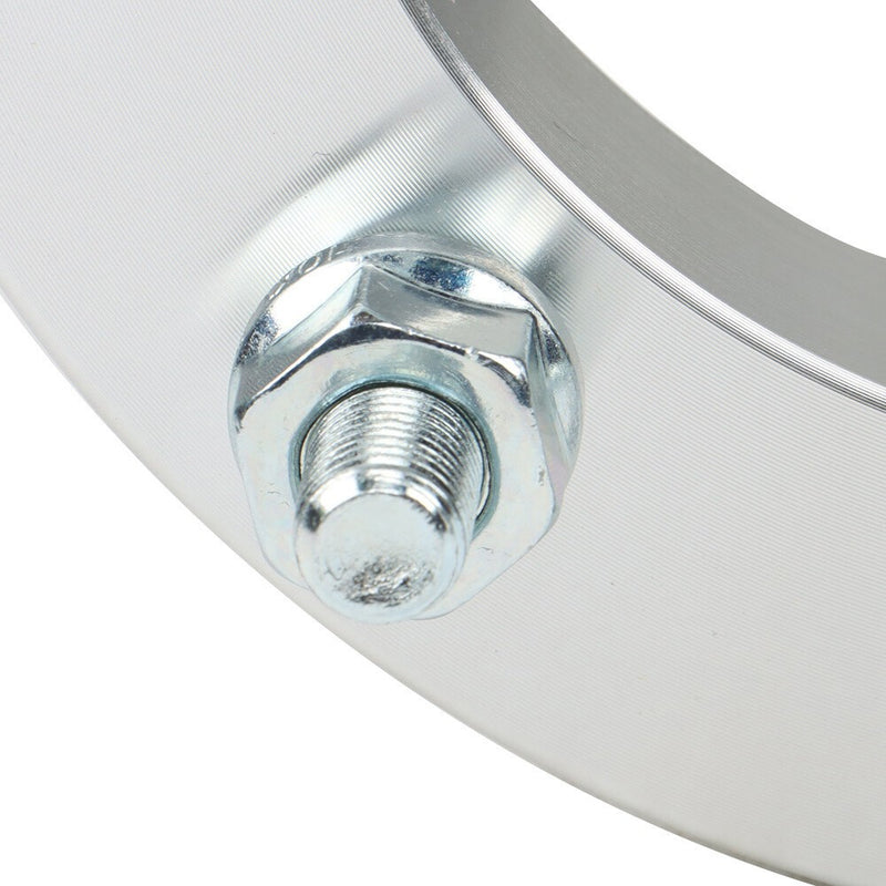 DURAFORCE 4x 1" Wheel Spacers for Bombardier Outlander 330 2003-2010 4x137 M10x1.25 Silver