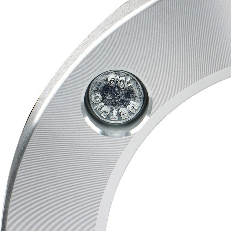 DURAFORCE 4x 1" Wheel Spacers for Bombardier Outlander 330 2003-2010 4x137 M10x1.25 Silver