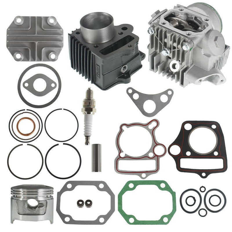 DURAFORCE Honda 70cc Cylinder Piston Top End Kit for ATC70 CRF70 CT70 C70 TRX70 XR70 S65