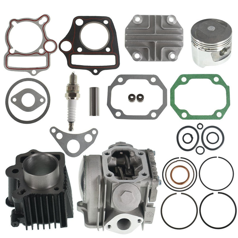 DURAFORCE Honda 70cc Cylinder Piston Top End Kit for ATC70 CRF70 CT70 C70 TRX70 XR70 S65
