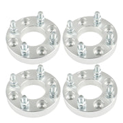 DURAFORCE EZ GO Club Car Golf Cart 4x4 ATV Wheel Spacer 4x1" Silver 1/2"x20 Studs