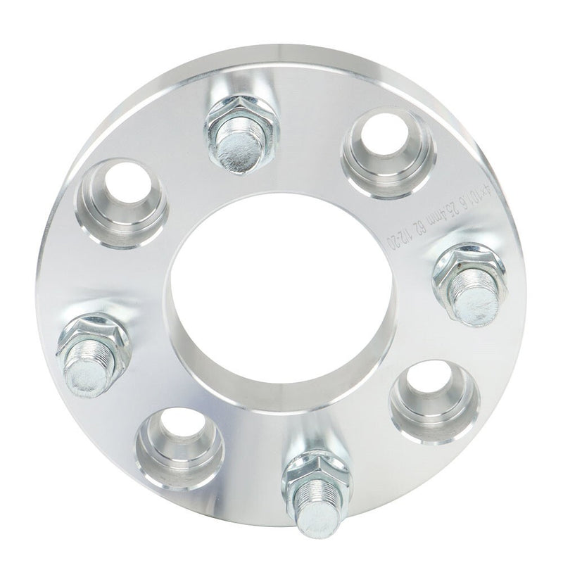 DURAFORCE EZ GO Club Car Golf Cart 4x4 ATV Wheel Spacer 4x1" Silver 1/2"x20 Studs