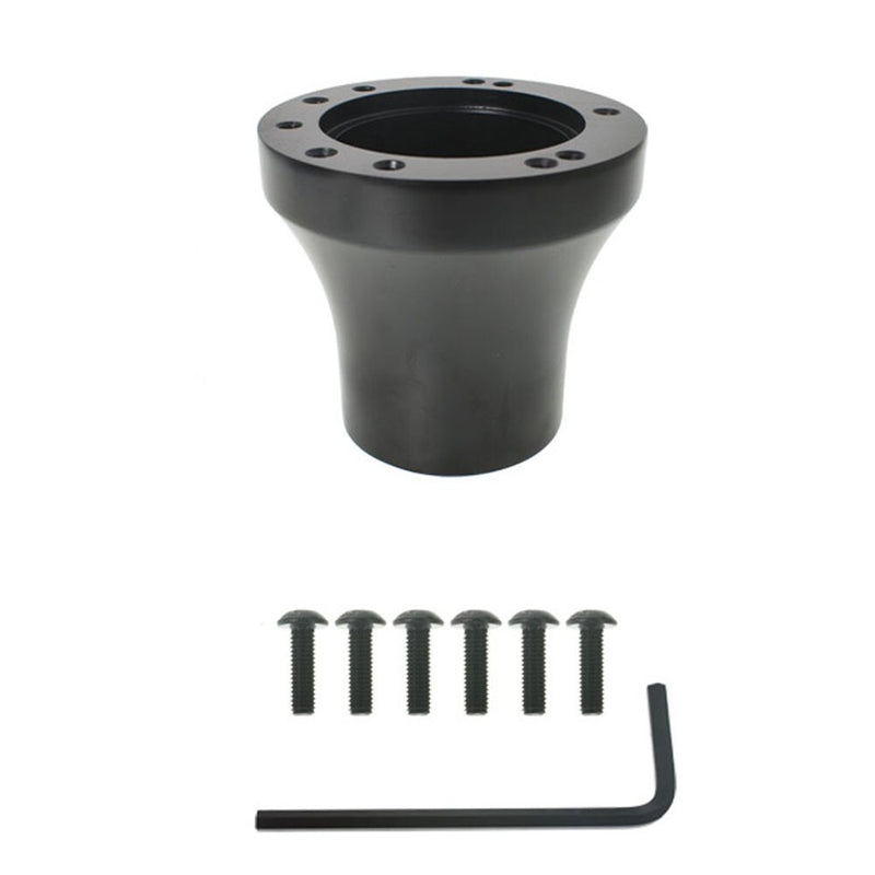 DURAFORCE Yamaha Golf Cart Steering Wheel Hub Adapter Black Chrome G1-G29 Fit