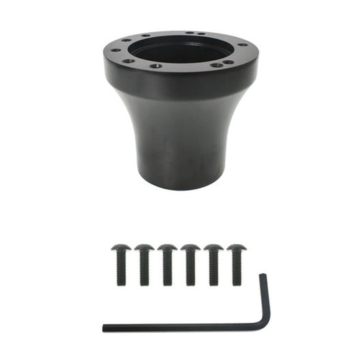 DURAFORCE Yamaha Golf Cart Steering Wheel Hub Adapter Black Chrome G1-G29 Fit