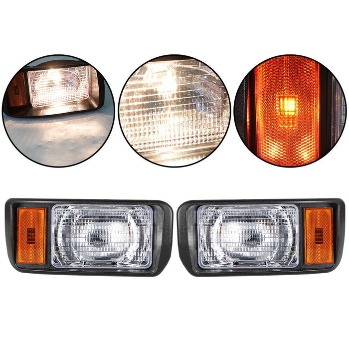 DURAFORCE 1993+ Club Car DS Driver & Passenger Headlights Factory Size 101988002