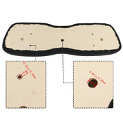 DURAFORCE Black Front Seat Lean Back Cushion for Club Car DS 2000.5-UP 102076601