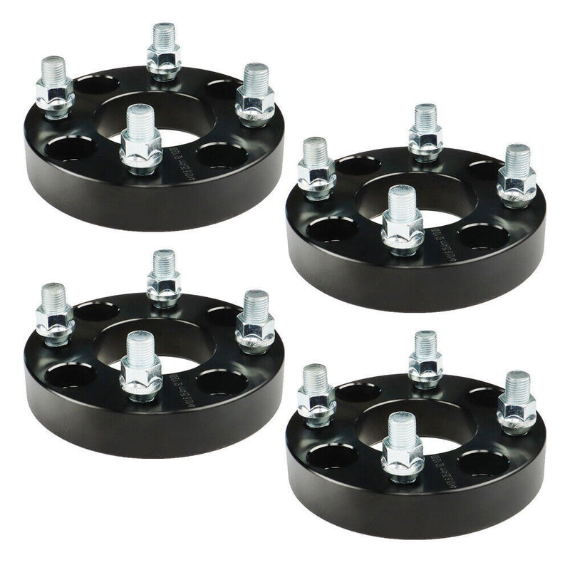 DURAFORCE 4× 1" 4x4 ATV Wheel Spacers for EZ GO EZGO Club Car Golf Cart Black